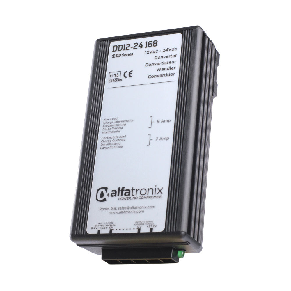 Alfatronix DD Series 12-24VDC IP65 Voltage Converter - 168W (7A)