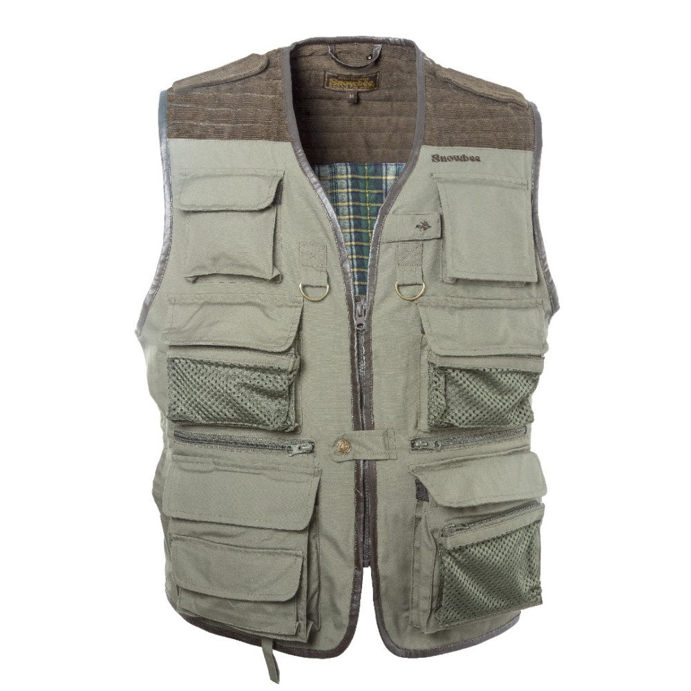 Snowbee Prestige Long Fly Fishing Waistcoat - M