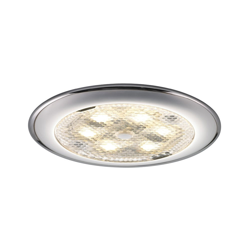 Osculati Procion IP65 White & Red LED Ceiling Light - 86mm