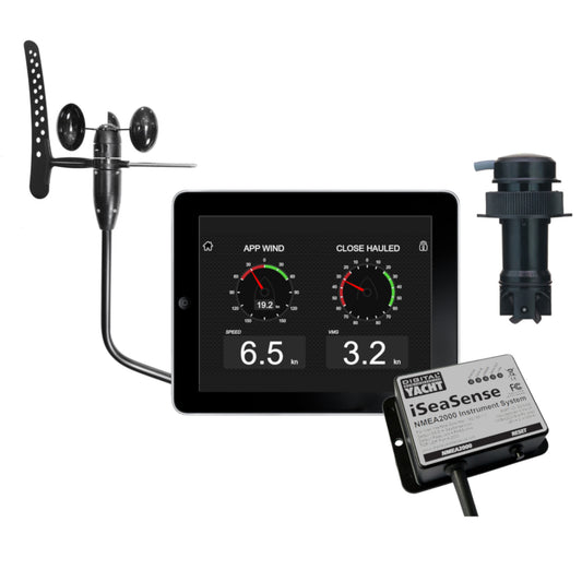 Digital Yacht iSeaSense - Wireless Speed Depth Temp & Wind Pack