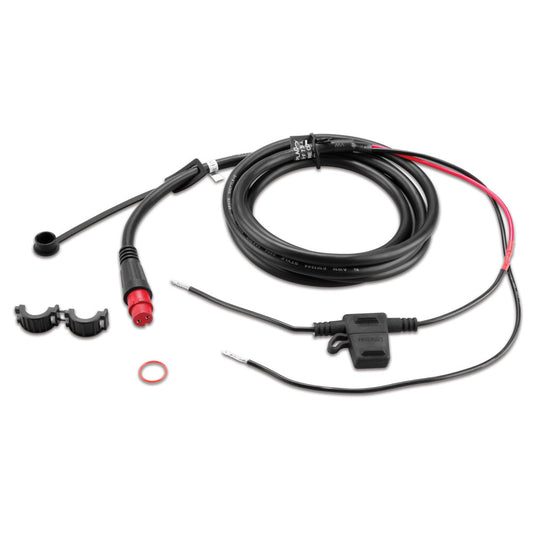 Garmin Threaded Power Cable - Straight Connector