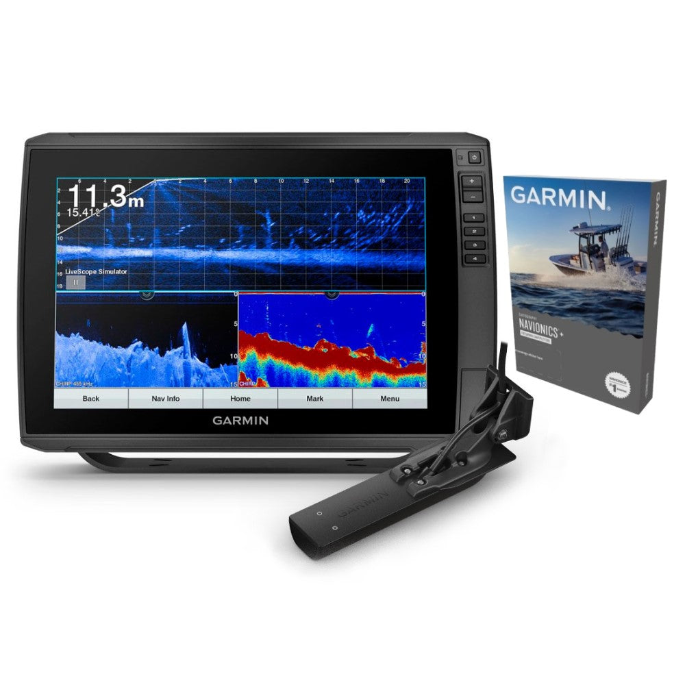 Garmin ECHOMAP Ultra 122sv with GT56UHD-TM Tdx & Navionics+ UK Chart