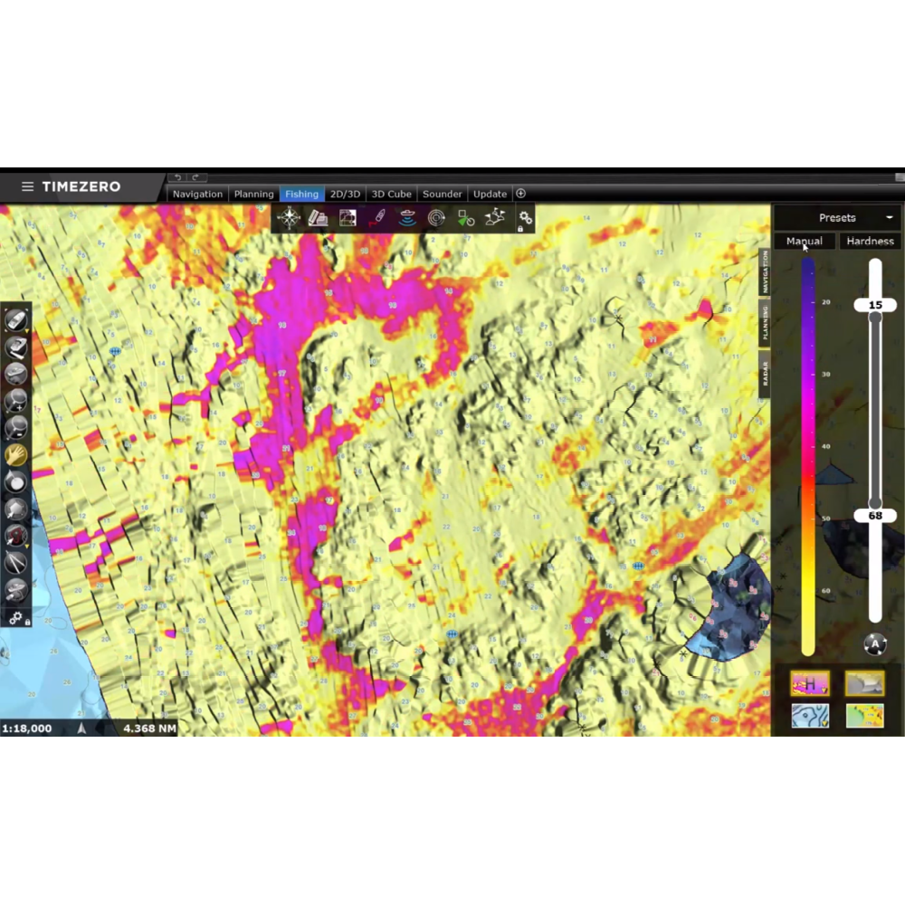 Furuno TimeZero Bottom Hardness Software Module For TZ Profesional