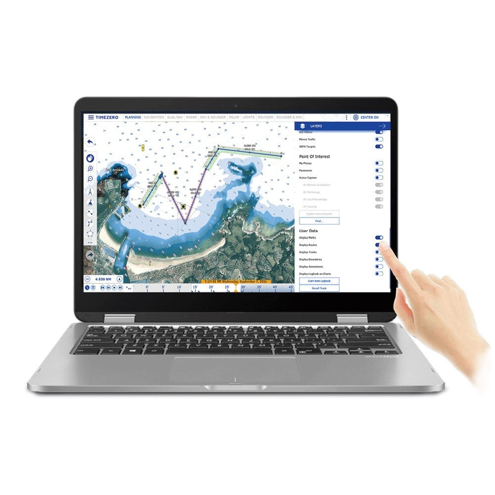 Furuno Timezero Navigator PC Software with Wide Chart