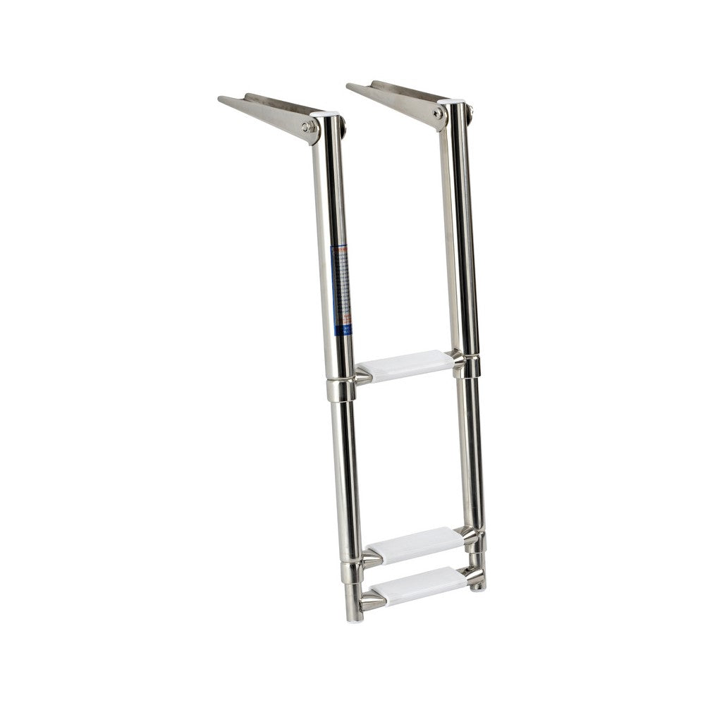 Osculati Stainless Steel Telescopic 3 Step Narrow Ladder