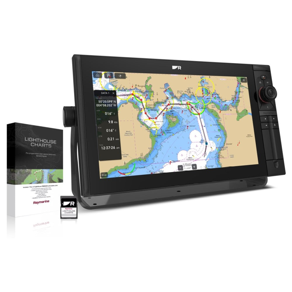 Raymarine Axiom2 Pro 16 S Display & Western European Lighthouse Chart