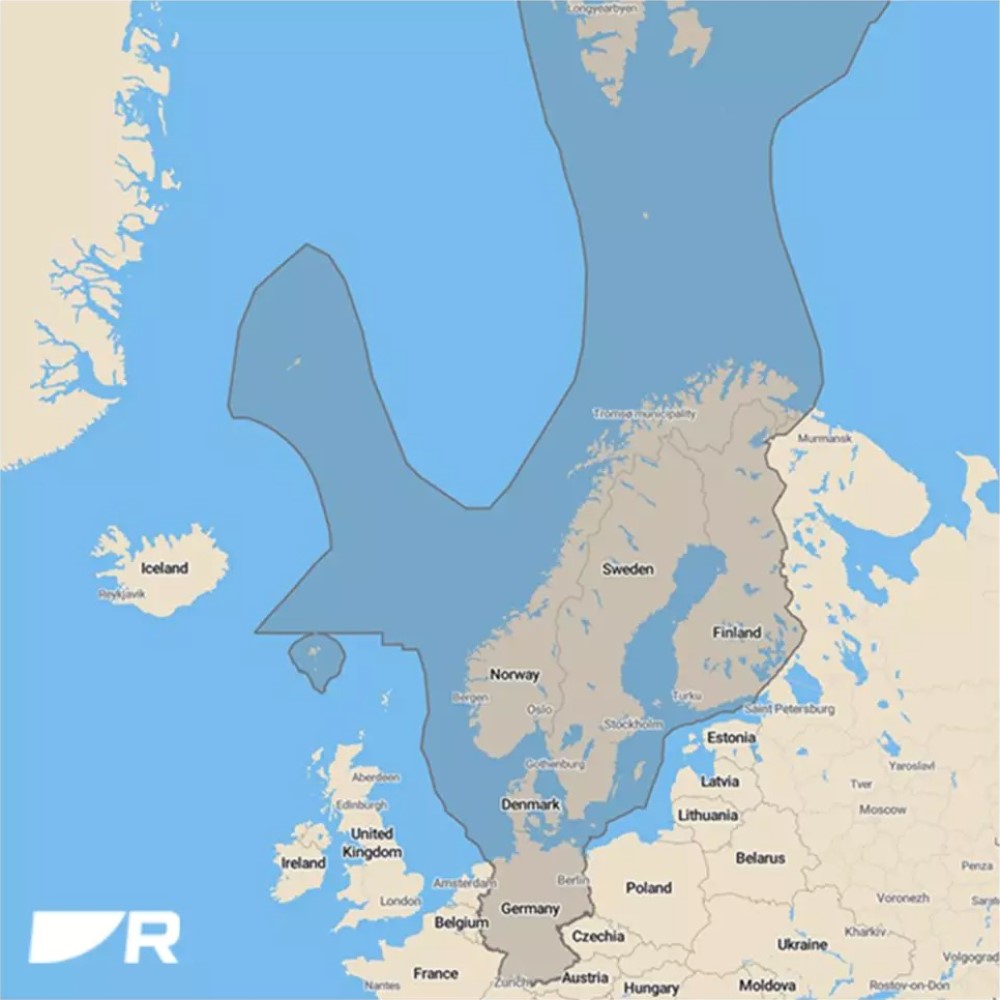 Raymarine Lighthouse Chart: R70794-NEU - Northern Europe - SD Card