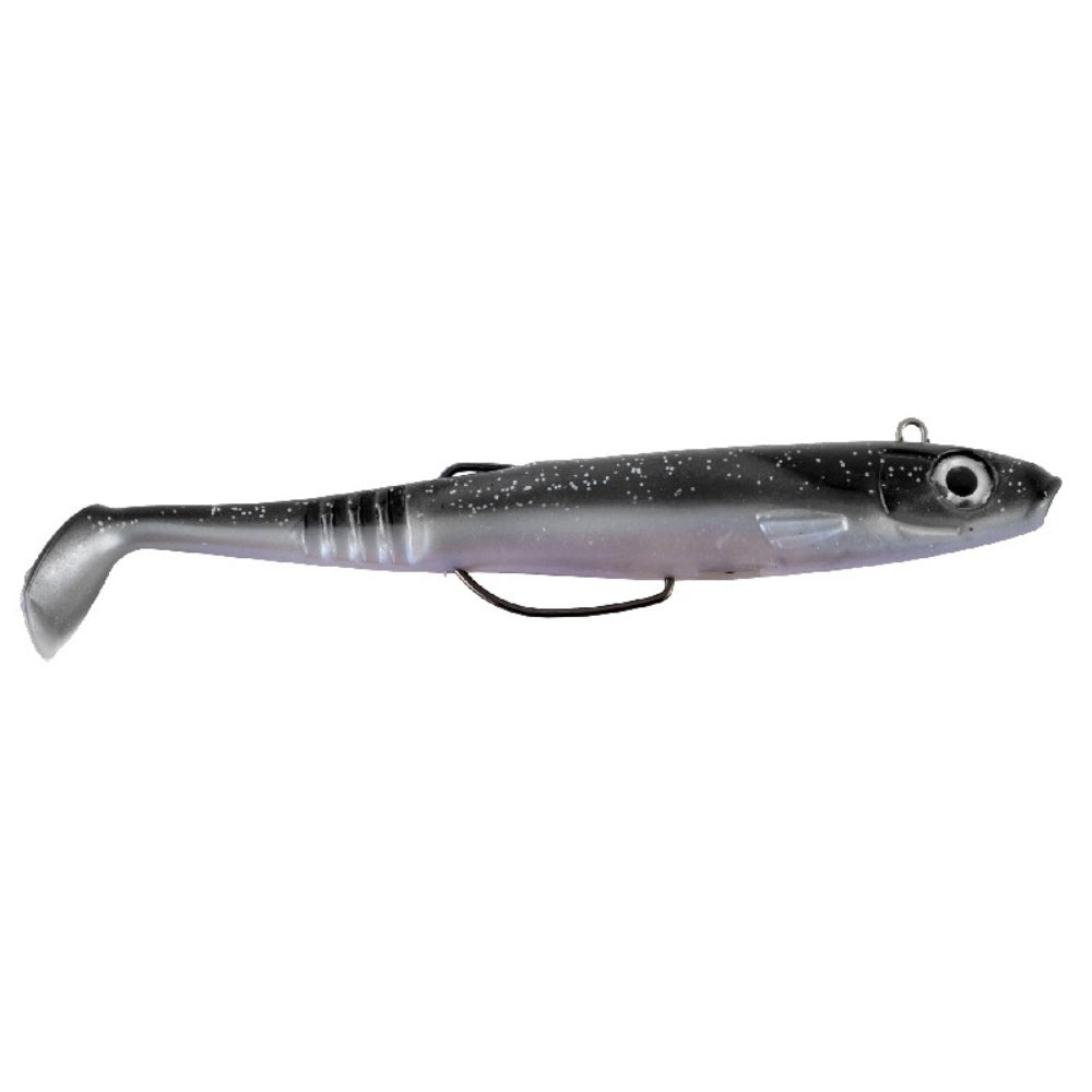 Snowbee Stinger Skad Weedless Lures - 15cm Black Glitter Pearlescent