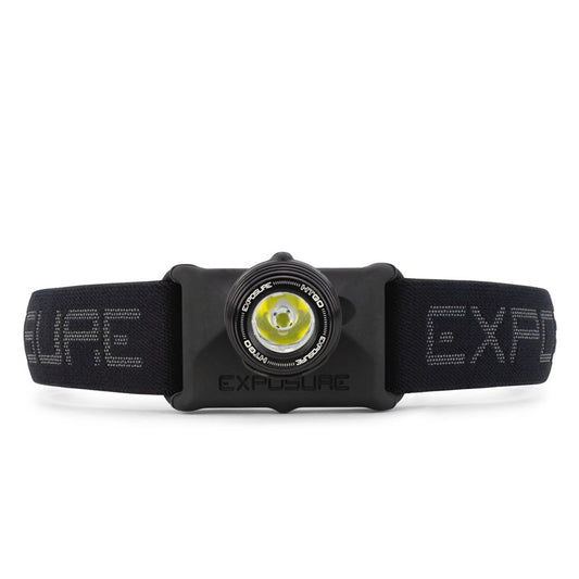 Exposure HTGO Headtorch - 400 Lumen - Gun Metal Black