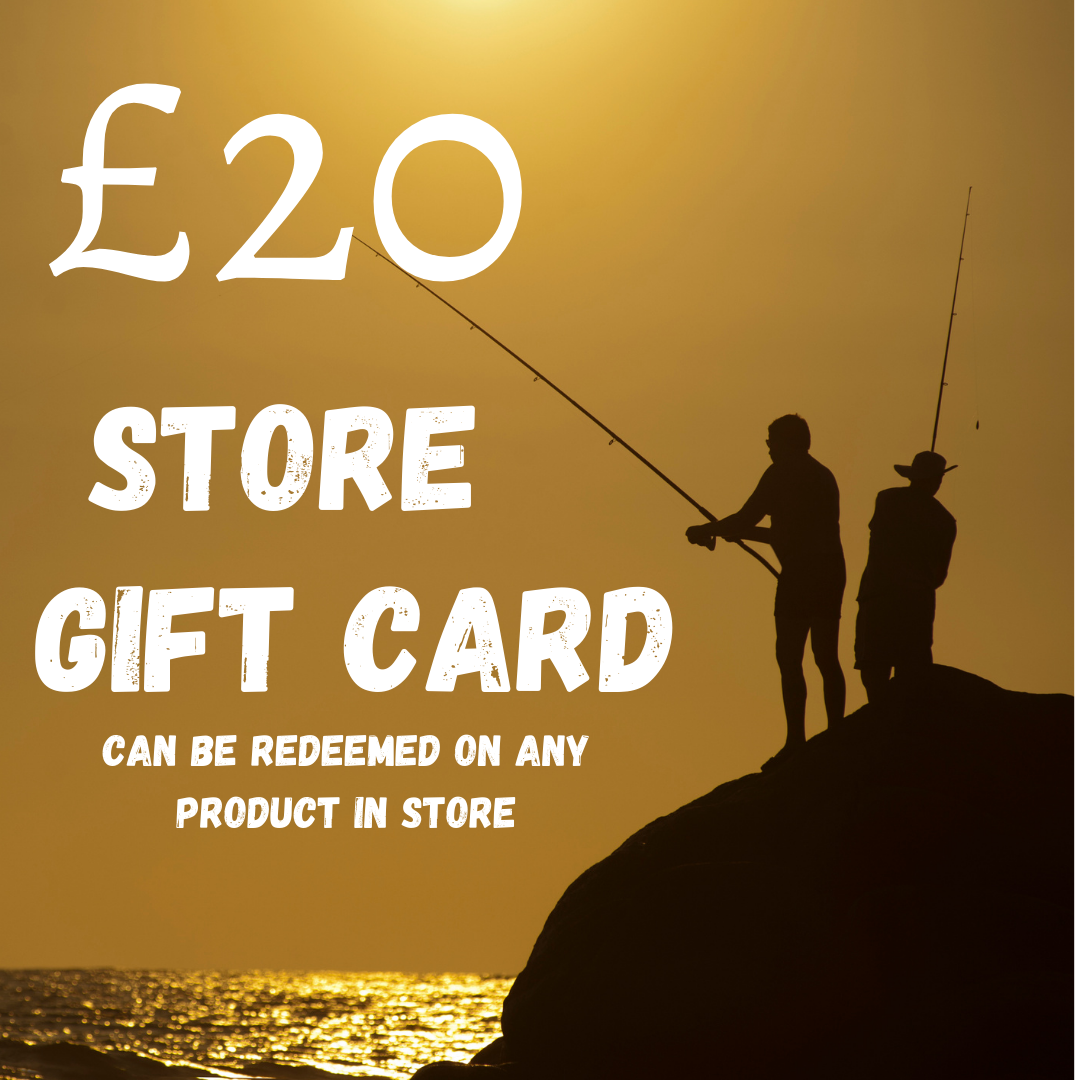 fishing gift card £20