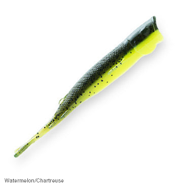 zman pop shadz watermelon / chartreuse lure