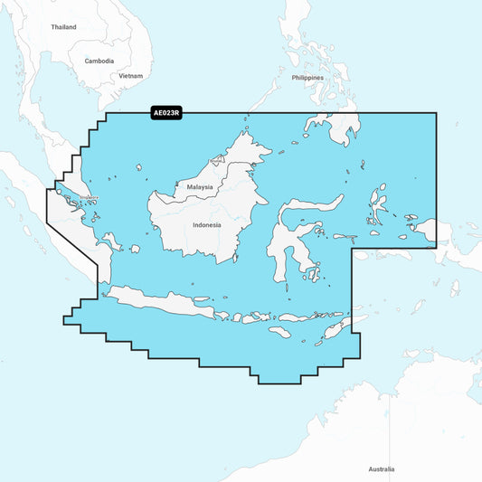 Garmin Navionics + Chart: AE023R - Java & Borneo