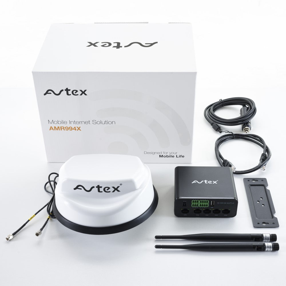 Avtex AMR994x 4G/5G Antenna Mobile Internet Solution Dual Sim Router