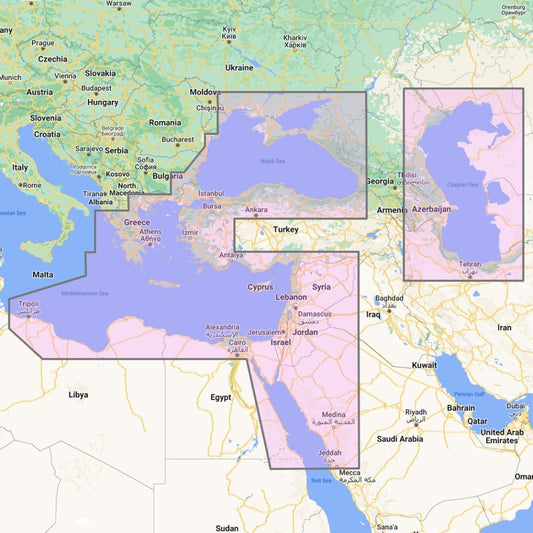 Furuno TimeZero Wide Area Chart: East Mediterranean Black Sea