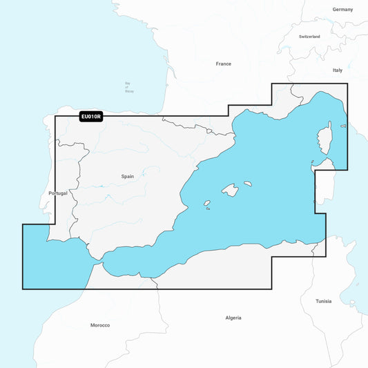 Garmin Navionics+ Chart: EU010R - Spain Mediterranean Coast