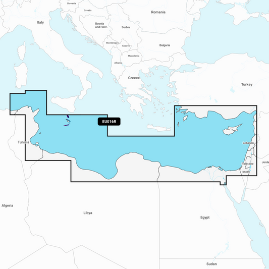 Garmin Navionics Vision+ Chart: EU016R - Mediterranean Sea Southeast