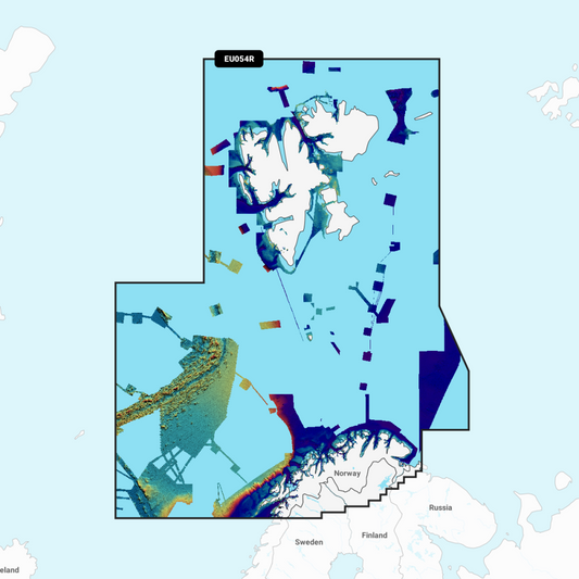 Garmin Navionics Vision+ Chart: EU054R - Nor Vestfjorden to Svalbard