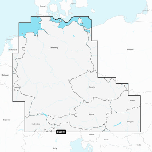 Garmin Navionics+ Chart: EU060R - Germany Lakes & Rivers