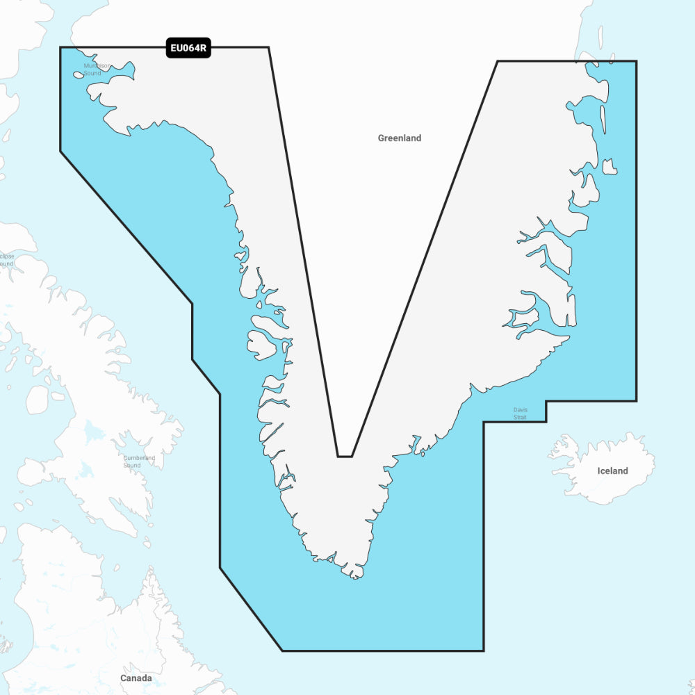 Garmin Navionics+ Chart: EU064R - Greenland