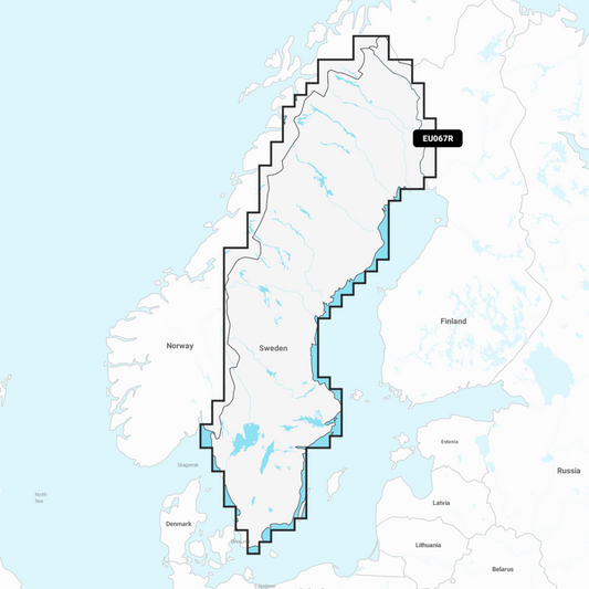 Garmin Navionics Vision+ Chart: EU067R - Sweden Lakes & Rivers