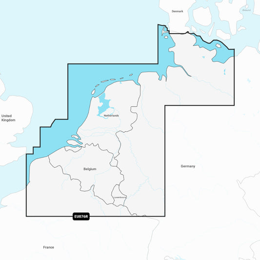 Garmin Navionics+ Chart: EU076R - Benelux & Germany West