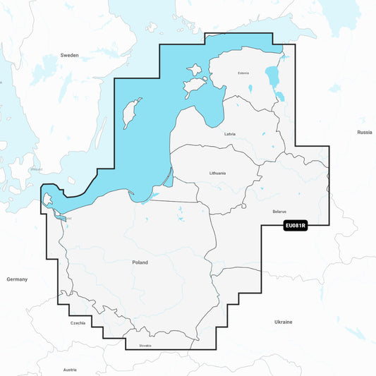 Garmin Navionics+ Chart: EU081R - Baltic Sea East Coast