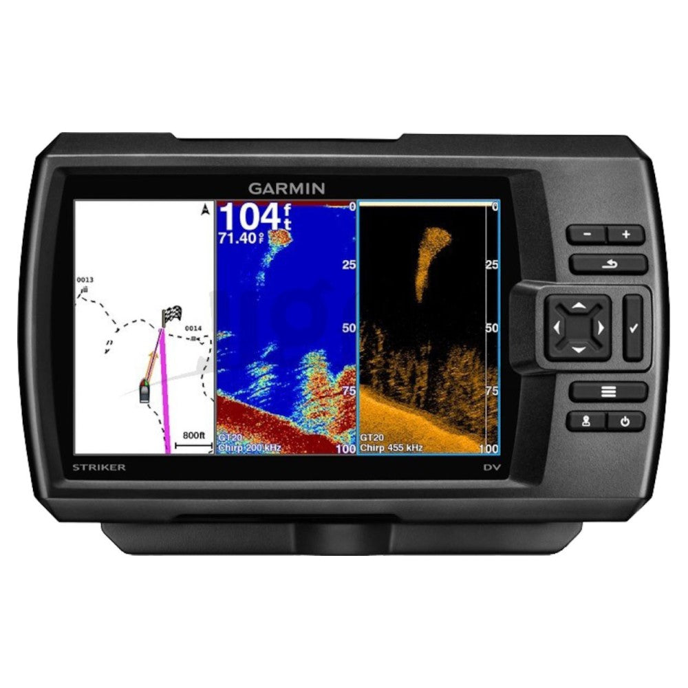 Garmin Striker 7dv Fishfinder & GT20-TM Transducer