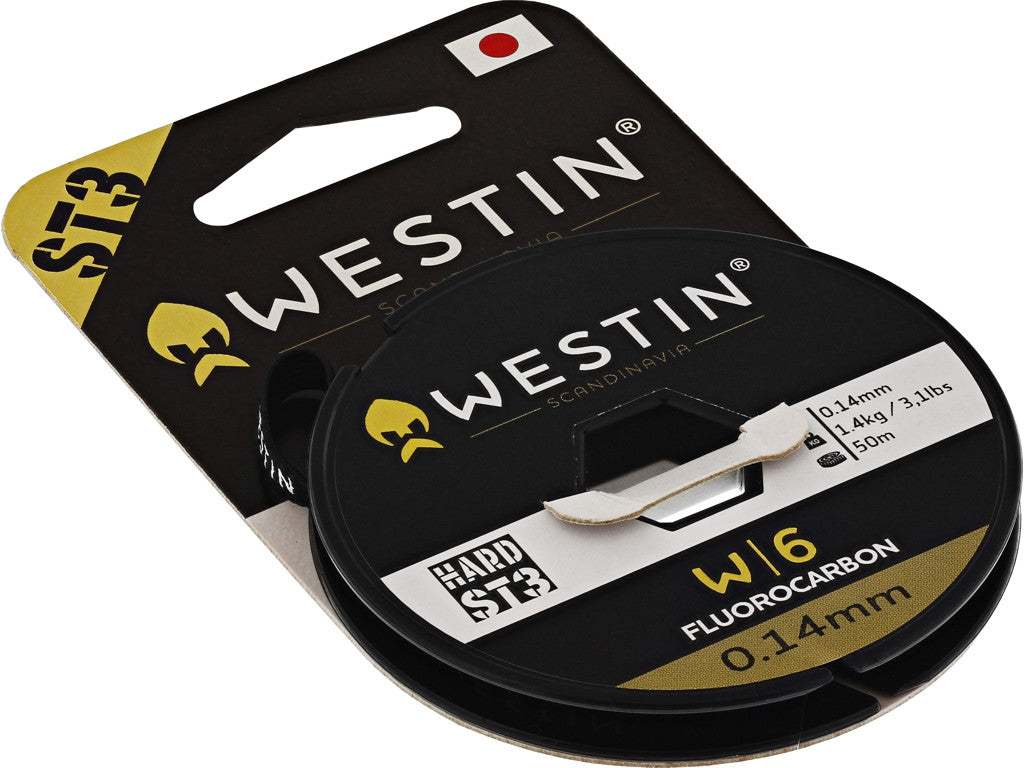 WESTIN W6 ST3 FLUOROCARBON CLEAR - 0.219MM/3.4KG