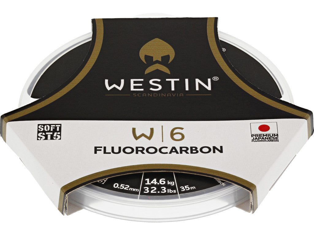 WESTIN W6 ST3 FLUOROCARBON CLEAR - 0.219MM/3.4KG