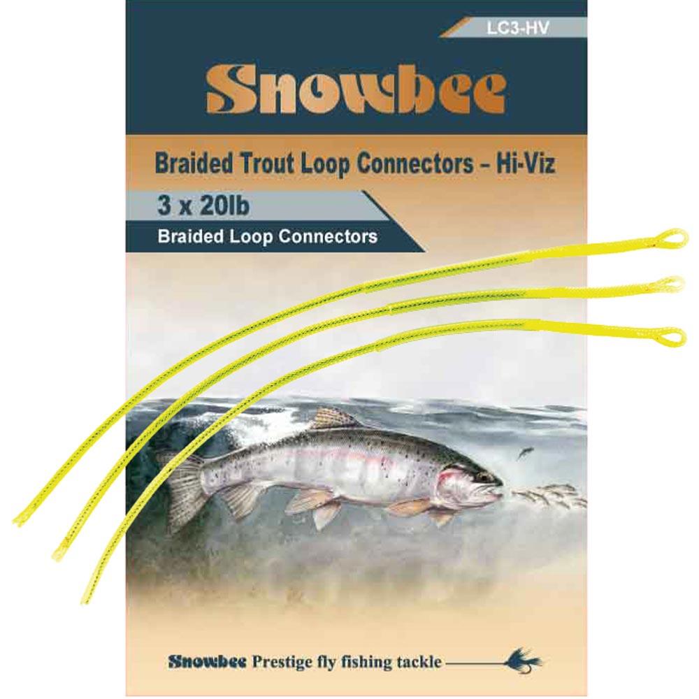 Snowbee LC3-HV Loop Connectors - High Viz