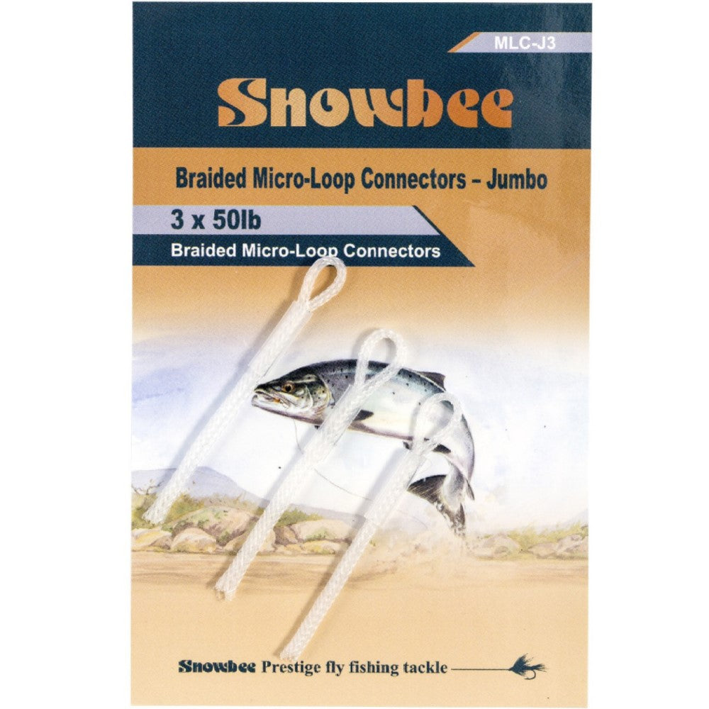 Snowbee Micro-Loop Connectors - Jumbo 50lb