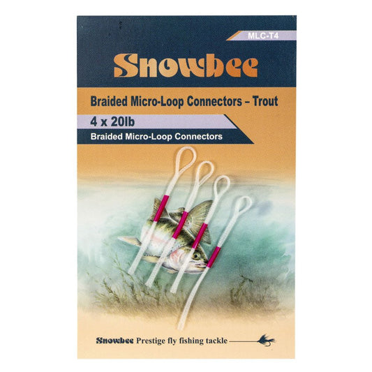 Snowbee Micro-Loop Connectors - Trout 20lb