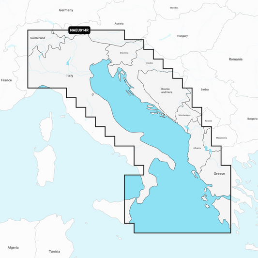 Navionics+ Regular Chart: EU014R - Italy Adriatic Sea