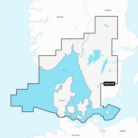 Navionics+ Regular Chart: EU042R - Oslo to Trelleborg