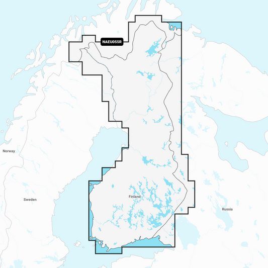 Navionics+ Regular Chart: EU055R - Finland Lakes & Rivers