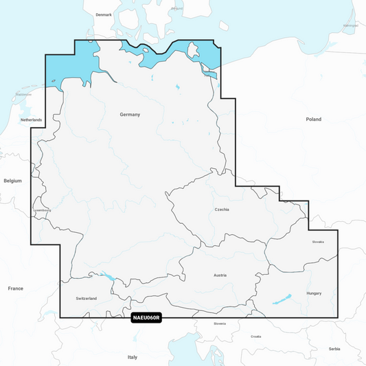 Navionics+ Regular Chart: EU060R - Germany Lakes & Rivers