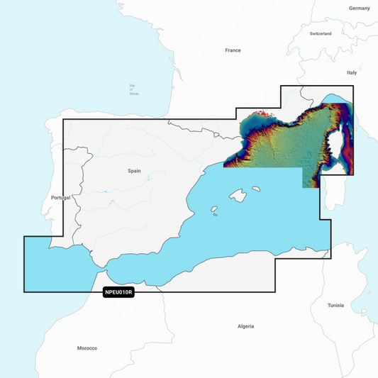 Navionics Platinum+ Regular Chart: EU010R - Spain Med Coast