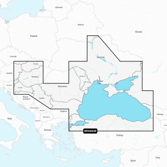 Navionics Platinum+ Regular Chart: EU063R - Black Sea & Azov Sea