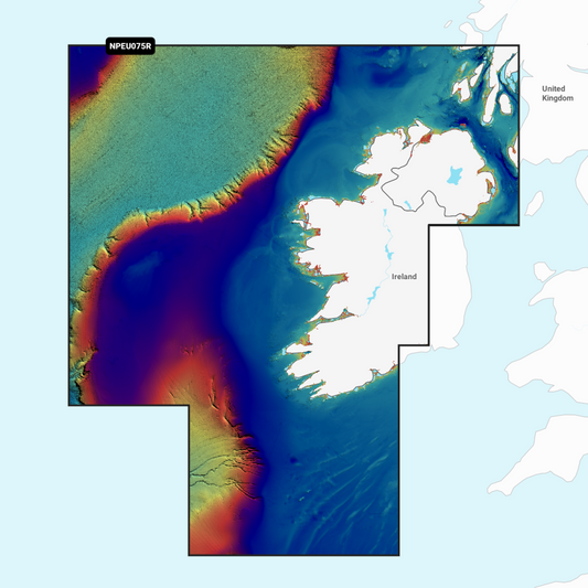 Navionics Platinum+ Regular Chart: EU075R - Ireland West Coast