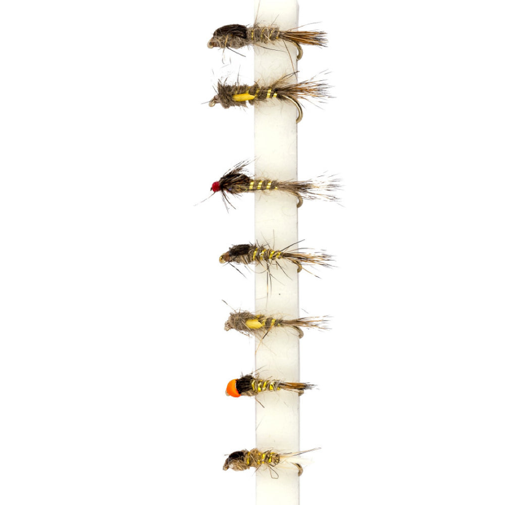 Snowbee Stillwater & General Fly Selection - SF104 - Hare's Ears