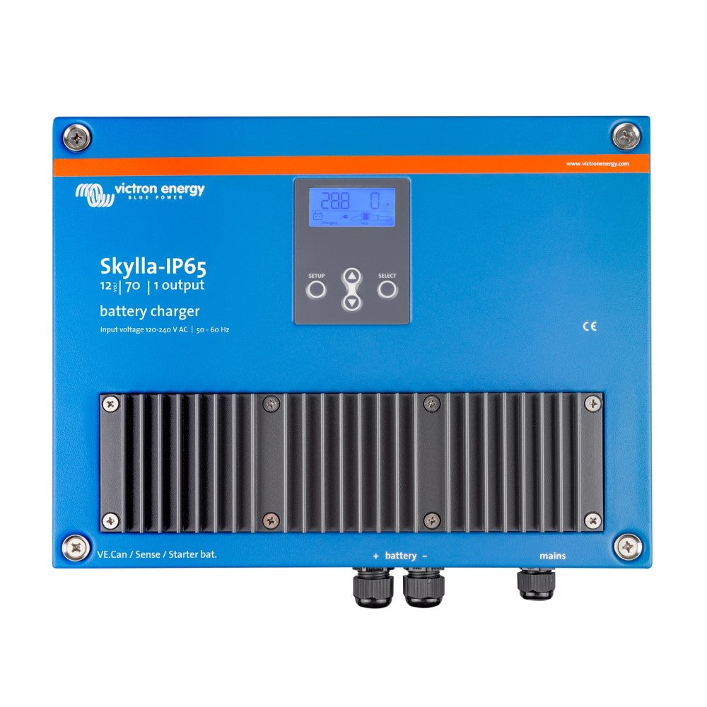 Victron Skylla-IP65 12v/70A 1+1 Output 120-240V Charger