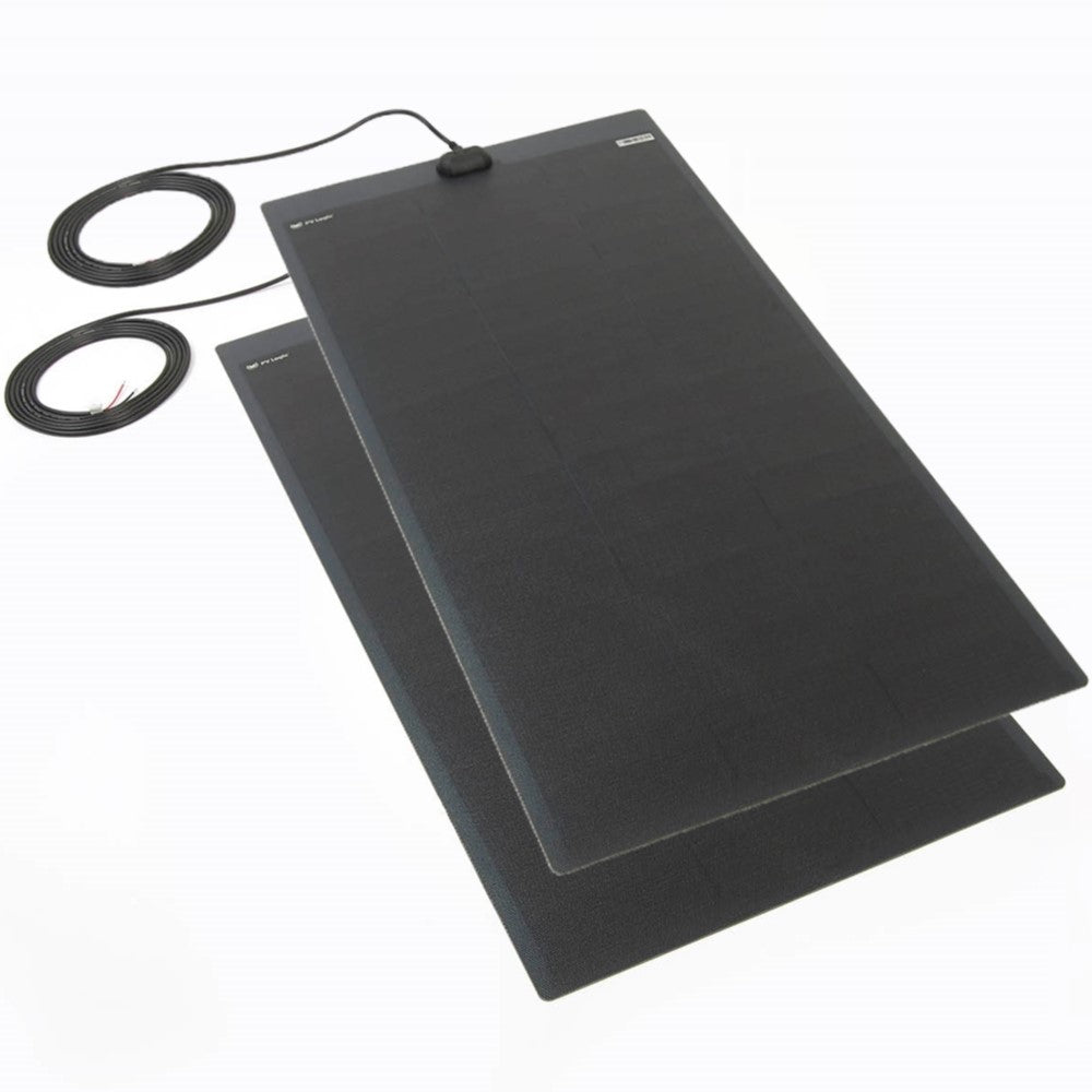 Solar Technology 2 x 110W MHD Flexi Top Exit Solar Panels Pack