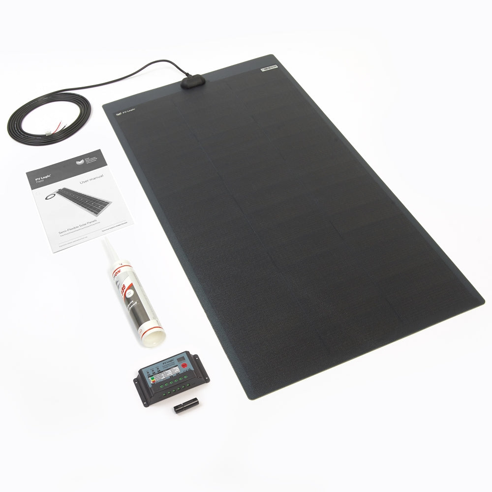 Solar Technology 110W MHD Flexi Top Exit Solar Panel Glue & 10A PWM