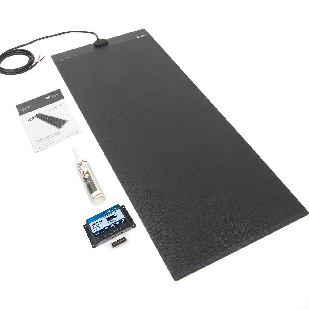 Solar Technology 150W MHD Flexi Top Exit Solar Panel Glue & 15A MPPT