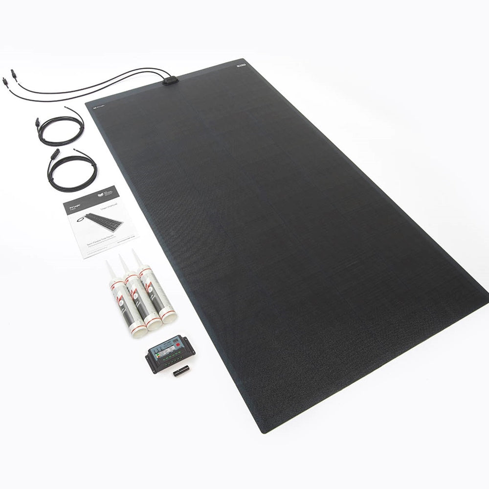 Solar Technology 290W MHD Flexi Top Exit Solar Panel Glue & 20A PWM