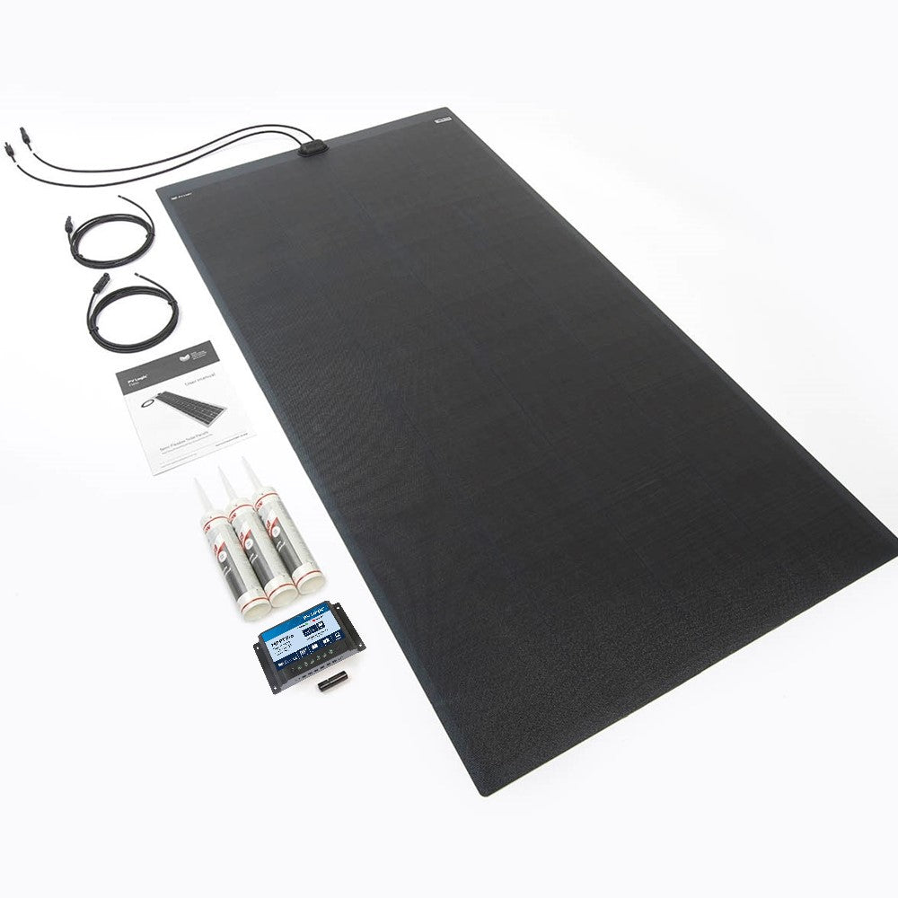 Solar Technology 290W MHD Flexi Top Exit Solar Panel Glue & 15A MPPT