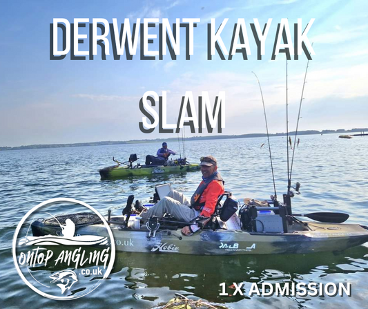 Derwent kayak fishing slam ticket