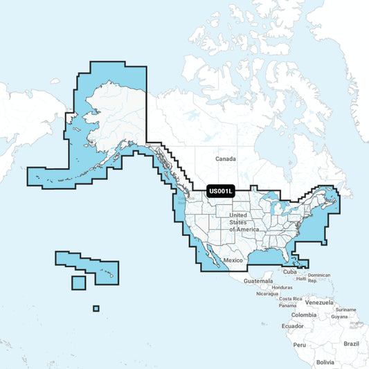 Garmin Navionics+ Chart: US001L - U.S. & Coastal Canada