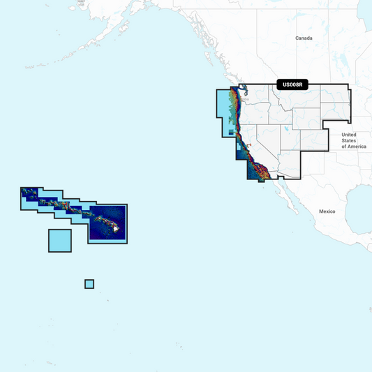 Garmin Navionics Vision+ Chart: US008R - U.S. West