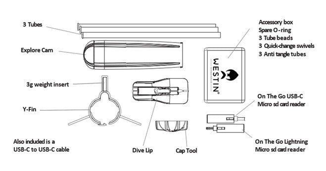 westin explore cam accessory list